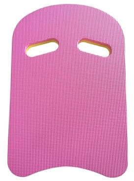 Unisex swimming float, made from EVA foam and featuring safety grip holes. Suitable for beginners and training, ideal for swimming practice and training (Pink, U)