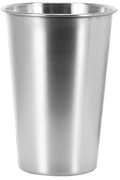 Bicchiere da acqua da campeggio impilabile Bicchiere da bere in acciaio inossidabile da 600 ml Caffè da campeggio Tazze da latte Bicchieri da viaggio Bicchieri da viaggio per esterni Bicchieri da