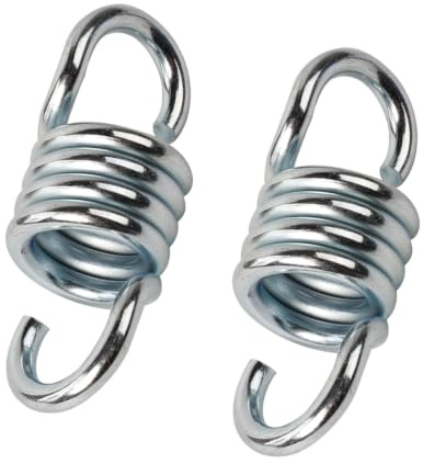 HUFACAI Hamaca colgante de acero galvanizado con muelles de 500 kg, capacidad de muelles para balancín, para sacos, yoga, sillas colgantes, hamacas