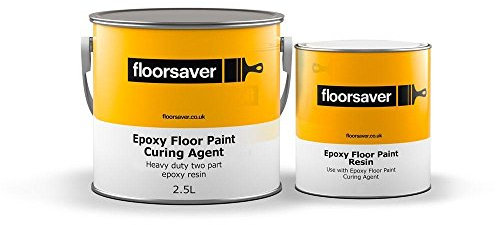 Epoxy Floor Paint, Light Grey, 2.5 litres