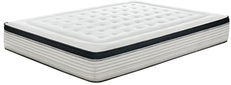 KUO Dream - Colchón Viscoelástico Bio Memory | 140x200 cm | Grosor 26 cm | Reversible Verano/Invierno | Termo-regulador | Transpirable | Firmeza Media-Alta | Ignífugo | Hecho en España
