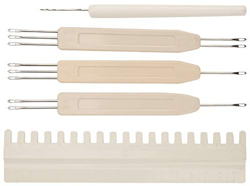 Atyhao Nähmaschinen Zubehör, Transferwerkzeug Nadelschieber Häkelnähen für Strickmaschinen KH581 KH811 KH821