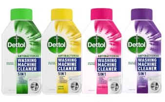 Dettol - Washing Machine Cleaner 250ml - One of Each - Original + Lemon + Lavender + Pomegranate