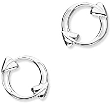 ORTAK 925 Sterling Silver Handmade Stud Earrings | Archibald Knox Design | Art Nouveau Inspired | Scottish Fine Jewellery | Nickel Free | Made In Great Britain