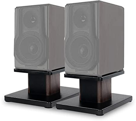 Coppia di supporti per altoparlanti in legno da 15 cm, per home cinema HiFi desktop e satellitari