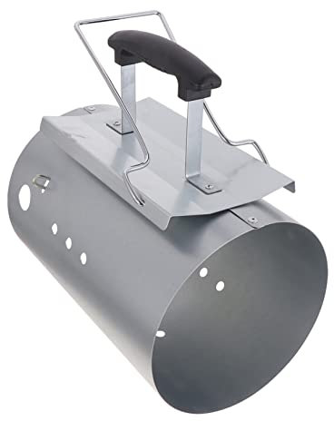 YARNOW Seau Allumage pour Barbecue Extérieur Chimney Starter Inoxydable avec Poignée pour Allumage Rapide Et Sûr des Charbons Accessoire Indispensable pour Grillades BBQ