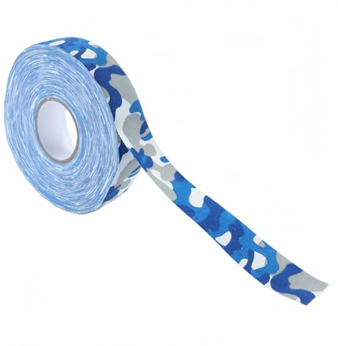 ACOLY Hockey Stick Tape Roll, Sports Grip Cloth Tape for Hockey Tennis Squash Badminton Grip Golf Pole Fishing Rod(2.5cm X 25m)