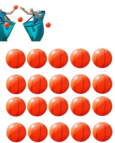 Granny Pants Yard Game Set for Adults,Upgraded Thickened Bouncy Balls and Pump, Big Field Day Family Recreational Reunion Tossing Games (20Balls)