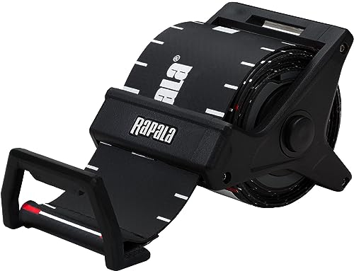 Rapala Unisex-Adult RCD Roll Ruler-Angelzubehör-150cm Maßband Rollmaßband für Angelsachen-Wasser Einziehbares Messgerät, Schwarz, Einzigartig