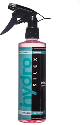 HydroSilex Recharge Car Ceramic Coating - Wet/Dry Applied Protective Ultra Hydrophobic Ceramic Detail Spray Replaces Wax & Sealants - DIY Friendly Car Care Products 6 Months Of Protection - 16 Ounces