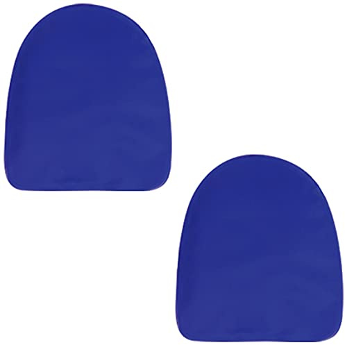 ICEHOF Ersatz-Kühlpads (2x) für Kühlsocken - 11 cm x 10 cm - Kühlakku Gel Kompressen Kältetherapie für Füße Zehen Fußsohle bei Chemo-Therapie Rheuma Kältesocken