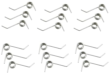 SECURA 18x Federzinken Set kompatibel mit Black-Line BLV 3530 16AHGL1A683 Vertikutierer