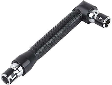 Widybord Llave hexagonal en forma de L de 1/4 pulgadas con doble cabeza y puntas de destornillador de ángulo recto de 90 grados