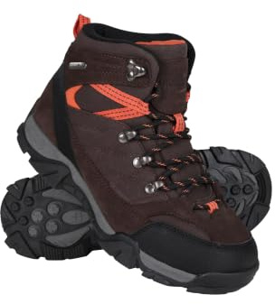 Mountain Warehouse Trail Kids Waterproof Boots Boys & Girls Brown 3