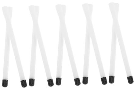 CHILDWEET 10 Piezas De Extensiones De Válvulas Para Neumáticos De Automóviles Adaptadores De Vástago De Válvula Para Camiones Tubos Para Scooters Y Motocicletas Extensores De Inflado De