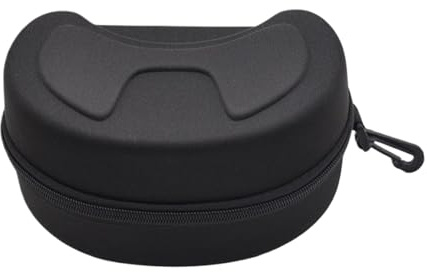 Estuche Rígido Protector para Gafas de Esquí y Snowboard – Carcasa Dura de EVA Antigolpes e Impermeable con Cremallera | Protección Antirayaduras para Cristales, Fundas de Viaje y Almacenaje Antipolvo