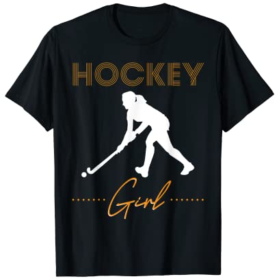 Hockey Mädchen Feldhockey Geschenk Feldhockey Spieler Geschenk T-Shirt