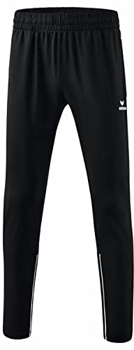 Erima Herren Performance Trainings Hose (1102301), schwarz/weiß, S