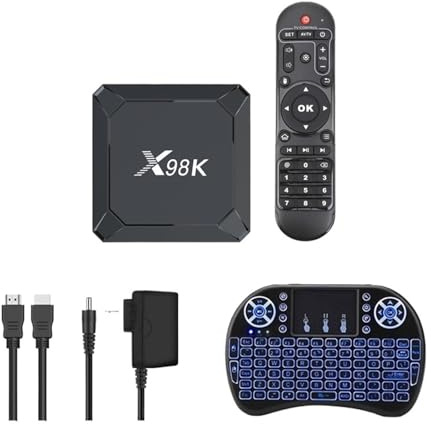Android 13 TV Box X98K RK3528 Dual WiFi BT 5.0 8K Streaming Media Player Network Set Top Box.(2GB 16GB i8,US Plug)