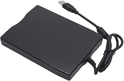 JUUDDENPARTS USB 3,5 pollici portatile floppy disk drive, lettore FDD esterno 1,44 MB per Windows 98 2000 XP Vista 7 10 11 Mac 10.3, per desktop e laptop