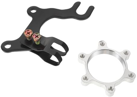 POPETPOP Adattatore Staffa Freno Disco per Bicicletta in Lega di Alluminio, Compatibile Sistemi di Precisione, per Ciclismo su Vari Terreni e Bici da Strada