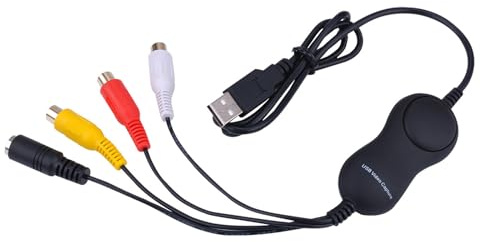Strumento di digitalizzazione video professionale converte analoghi in digitale tramite USB2.0 risoluzione 480p acquisizione con scheda di acquisizione video musicale