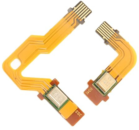 Generic Flexibelt Mikrofon-flexkabelset för Handtag Inre Mic Ribbon-kabel 2 X 2 för -spelkonsolentusiaster