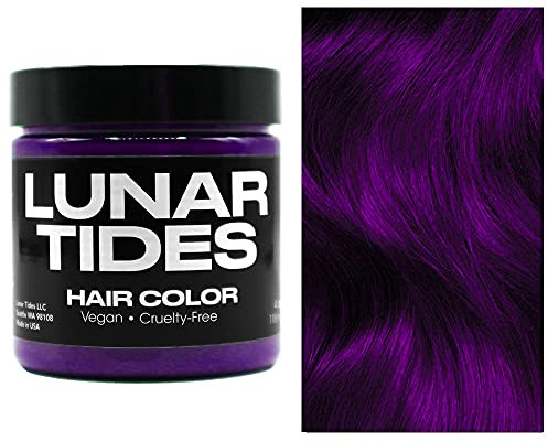 Plum Purple, semi permanent hair dye purple - 118 ml - Lunar Tides