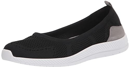 Easy Spirit Glitz Women's Slip On, 8 B(M) US, Black-Silver