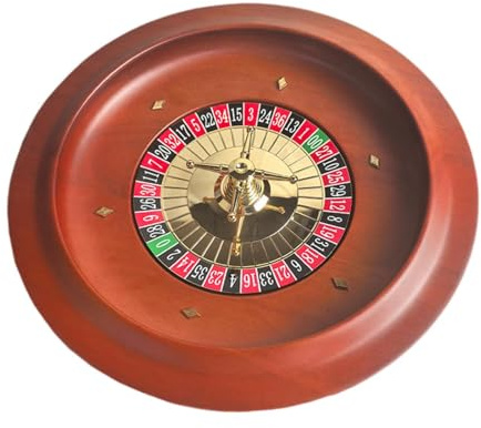 Nishiyuenyi Gioco della Roulette in Legno, Gioco da Festa, Regalo Creativo per Serate di Gioco