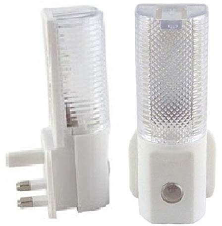 K M Electronics® Plug in Low Energy Automatic LED Baby Night Light Dusk to Dawn Sensor