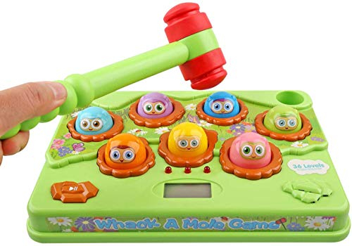 Goorder Jouet Montessori, Jeu de Marteau pour Enfants, Jeux de Développement Jouets Motricité Fine, Cadeau de Jouets éducatifs, pour 2 3 4 5 6 Ans Garçons Filles Bébé Enfant en Tout-Petits