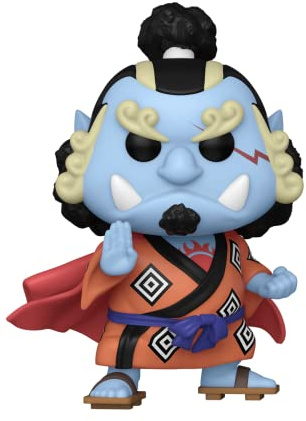 Funko POP! Animation: One Piece - Jinbe With Chase - Samlarobjekt Vinylfigur - Presentidé - Officiell Merchandise - Leksaker för Barn & Vuxna - Anime Fans - Modellfigur för samlare och utställning | Officiell anime-produkt – samlarobjekt vinylfigur för hyllvisning – födelsedagspresent idé för fans och samlare