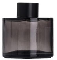 Upstore 100ml/3.4oz Glass Reed Diffuser Bottle, Empty Refillable, DIY Replacement, Home & Bathroom Use