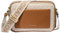 Michael Kors Women Lg Ew Pckt Xbody Hand Bag, Vanilla/Acrn