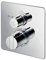 Ideal Standard A5880AA Concept Easybox Einbau-Duscharmatur mit Umsteller, quadratische Frontplatte, Chrom