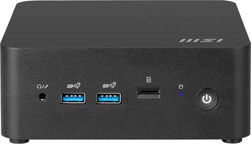 MSI Cubi NUC 1M Intel Core 7 150U (14th Gen) Barebone, NUC, SFF, Mini Computer, HTPC, (NO RAM, NO Storage, NO OS), Intel Graphics/DDR5/Dual ThunderBolt 4/Dual HDMI/Dual LAN/WiFi 6E/BT 5.3/VESA