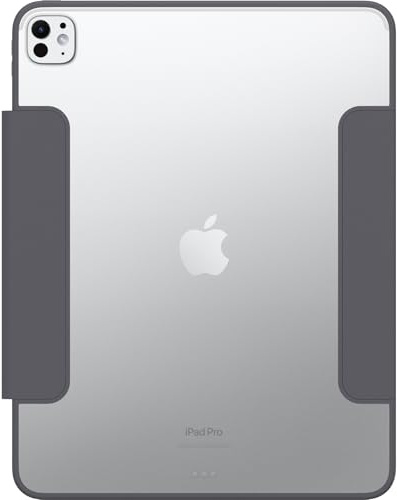 OtterBox Symmetry Folio Hülle für iPad Pro 13 Zoll (M5) 2025, (M4) 2024, stoßfeste, sturzsichere, dünne Schutzhülle, nach Militärstandard getestet, Schwarz, Keine Einzelhandelsverpackung
