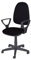 Topsit T20 Bürostuhl, Stuhl mit Armlehnen für Home Office, ergonomischer Bürostuhl, höhenverstellbarer Stuhl, verstellbare Rückenlehne, gepolsterter Sitz und Rückenlehne, Schreibtischstuhl (Schwarz)