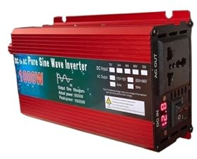 Convertitore Corrente Inverter 12V 220V 2000W 3000W 1000W DC 24V 48V 60V A AC 220V Convertitore Tensione A Onda Sinusoidale Pura Micro Inverter Fai Da Te(60V,220-240V 50Hz,1000W)