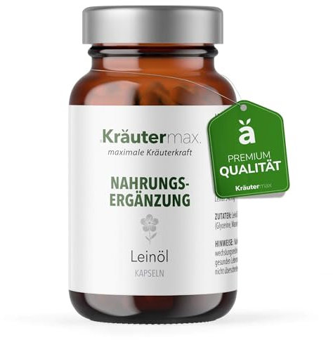 Kräutermax Leinöl Kapseln 1 x 120 Stück