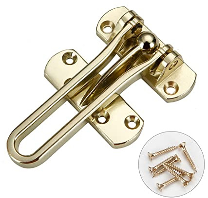 Cadenas de puertas Hebilla de bloqueo de puerta Hebilla de cadena de seguridad Hebilla de puerta Cadena de puerta Cerradura trasera Pestillo de seguridad