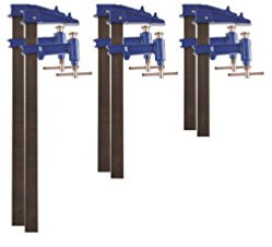 Piher - 6 serre-joints à pompe 35 x 8 mm - 2 x L. 40 cm, 2 x L. 60 cm, 2 x L. 80 cm de type F - 99980 - Piher