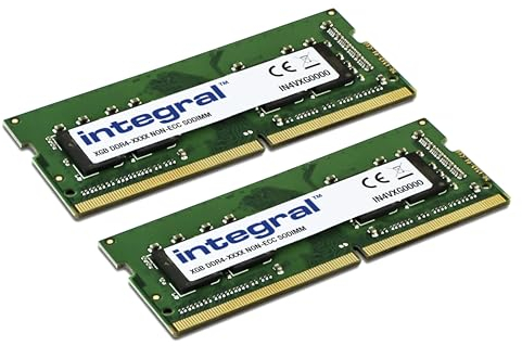 Integral RAM 16GB kit (2X8GB) DDR4 2400MHz SODIMM Laptop Notebook MacBook Memory