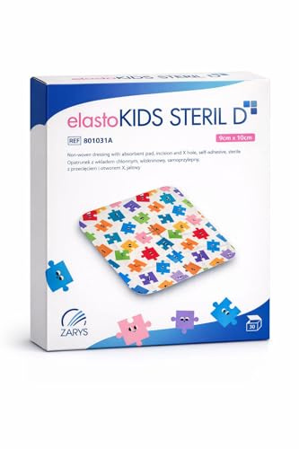 Medicazioni Cerotti per Bambini - Cerotto per Medicazioni Ferite Bambino - 1 Confezione da 30 Pezzi - 9cm x 10cm (30 Pezzi)