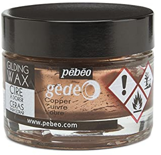 Pébéo 766499 Gedeo – Olla de cera a Dorer cobre 30 ml