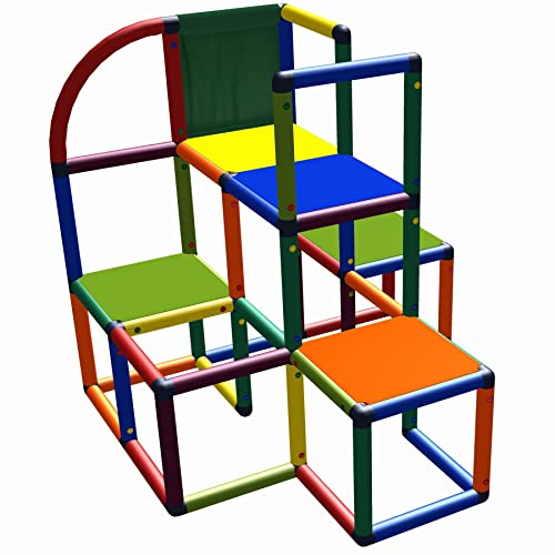 Move and stic Timo Spielwelt 6463 - Torre da arrampicata Labirinto, multicolore