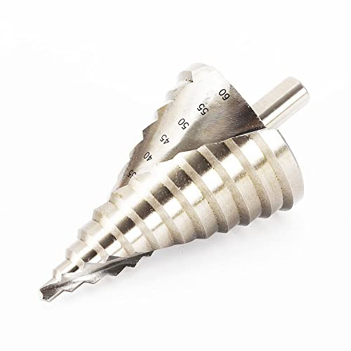 Stegborr HSS konisk borr 6–60 mm konisk borr fräsborr silver för rostfritt stål metall trä plast