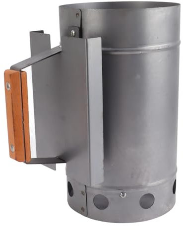 Qukaim Allume-feu avec poignée en bois pour la cuisine en plein air, le camping, barbecue compact