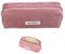 iCovalescent Trousse à Crayons, Trousse en Velours Côtelé, pour Garçons et Filles, Esthétique Ado, Articles pour l'École, et Bureau (Rose)